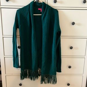 Tatum cardigan spruce green